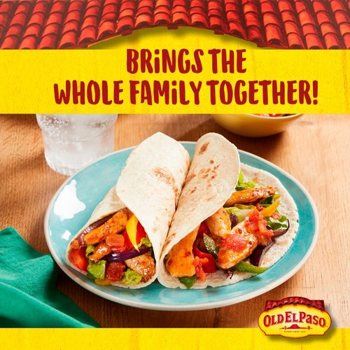 Old El Paso Mexican Roasted Tomato & Pepper Fajita Kit