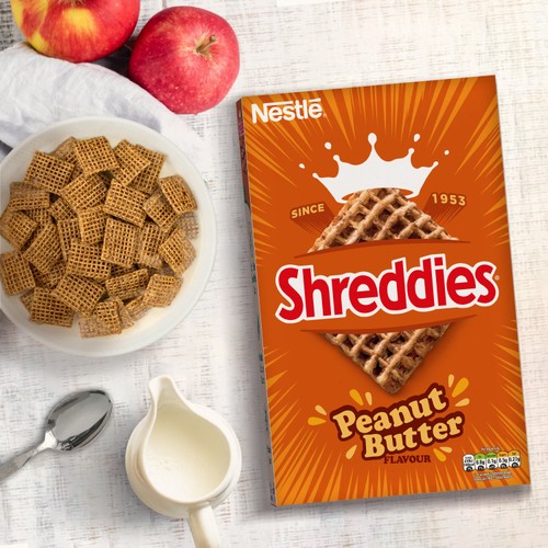 Shreddies Peanut Butter Breakfast Cereal