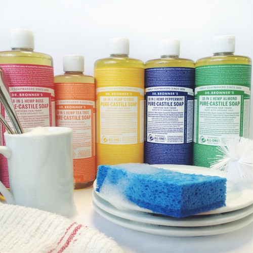 Dr. Bronner's Tea Tree Organic Multi-Purpose Castile Liquid Soap