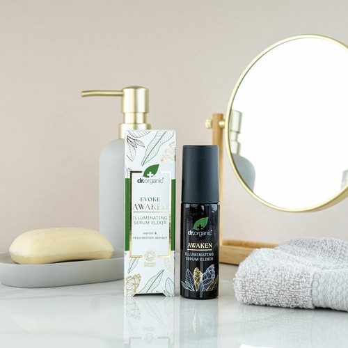 Dr Organic Evoke Awaken Illuminating Serum Elixir