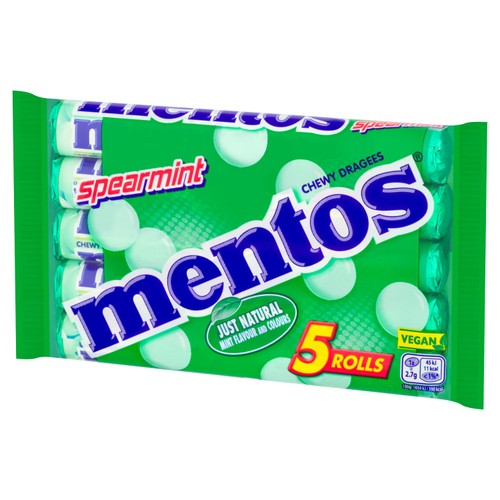 Mentos Chewy Spearmint Sweets Multipack 