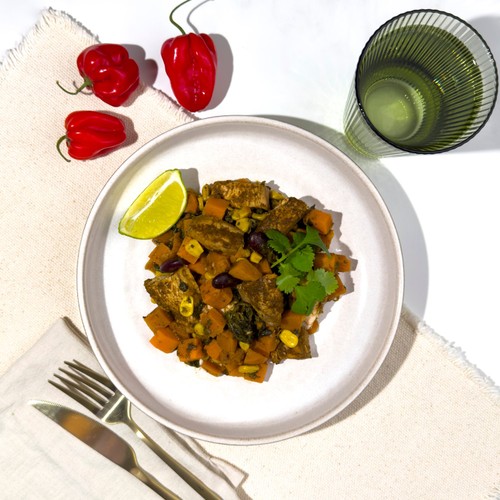 PRESS Healthfoods Fiery Caribbean Jerk Chicken