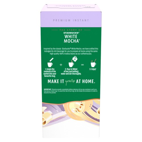 Starbucks Frothy Mixes - White Mocha 5 sachets