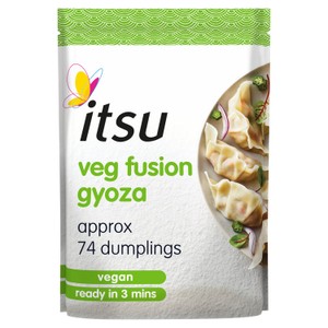 itsu 74 large pack vegetable fusion gyoza dinner dumplings