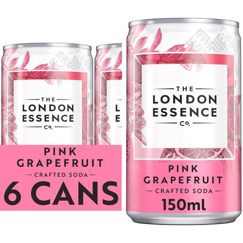 London Essence Co. Pink Grapefruit Cans