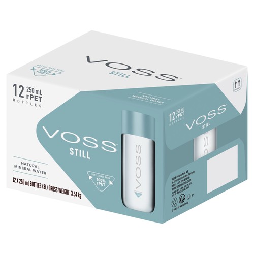 Voss rPET 12x250ml