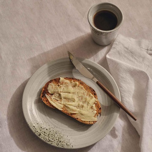 M&S Textured Spin Dinner Plate
