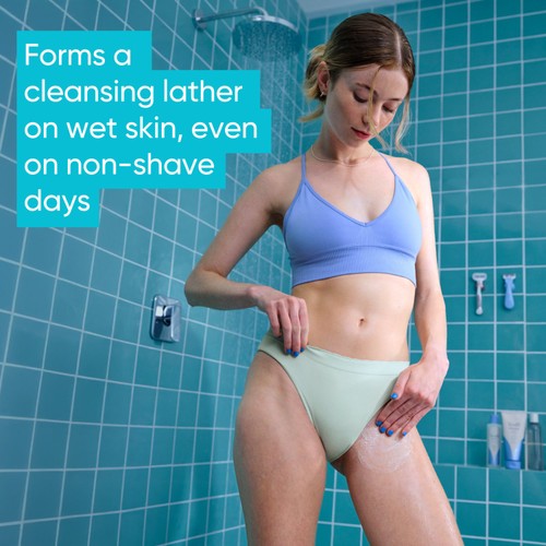 Venus 2 in 1 Cleanser & Shave Gel for Pubic Hair And Skin