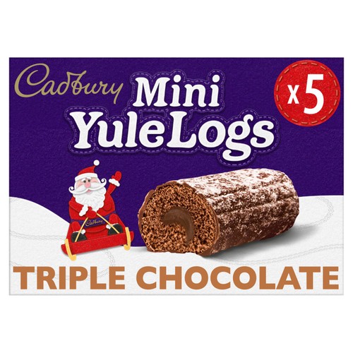 Cadbury Christmas Mini Chocolate Yule Logs