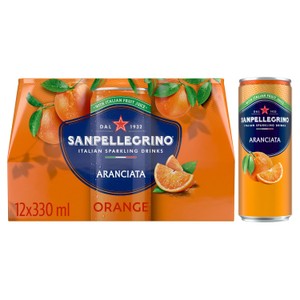 San Pellegrino Blood Orange Soft Drink Multipack 6x330ml