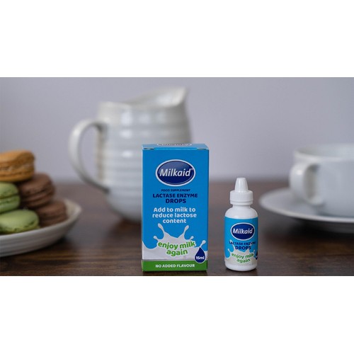 Milkaid Lactase Enzyme Drops