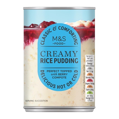M&S Creamed Rice Pudding
