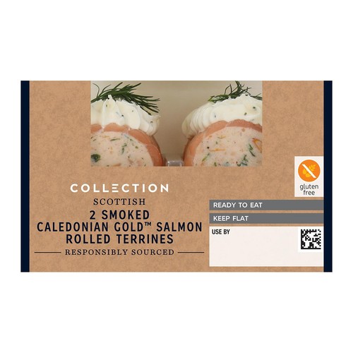 M&S Collection Smoked Salmon Rolled Terrine