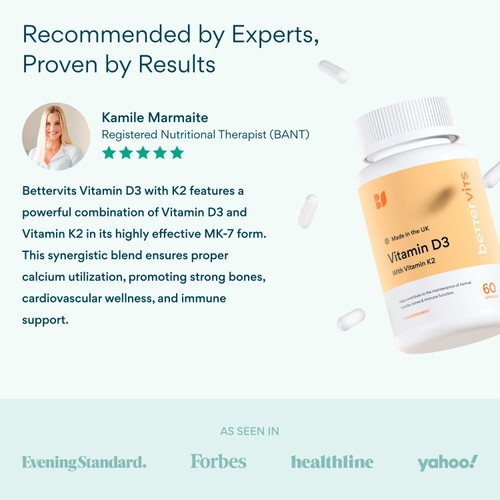 Bettervits Vitamin D3 and K2