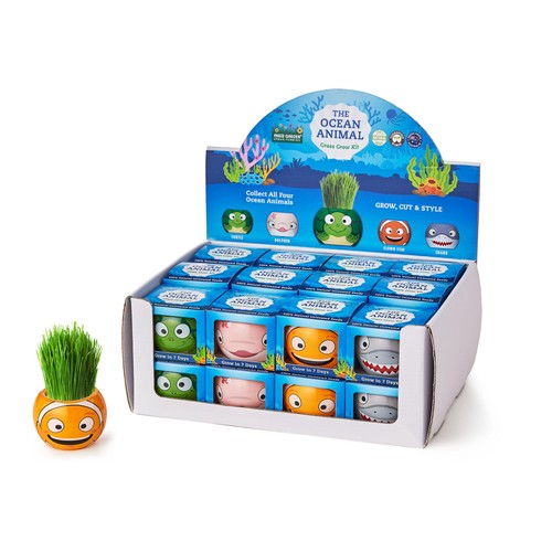 Mr Fothergills Seeds Grass Grow Kit Ocean
