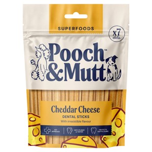 Pooch & Mutt Cheddar Cheese Dental Sticks