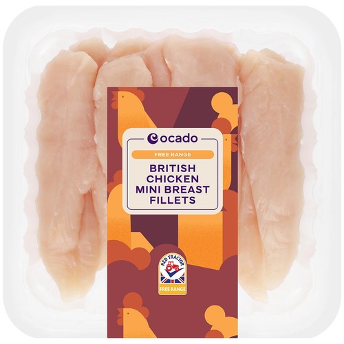 Ocado Free Range British Chicken Breast Mini Fillets