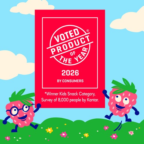 Onken Kids Raspberry & Banana Kids Yogurt