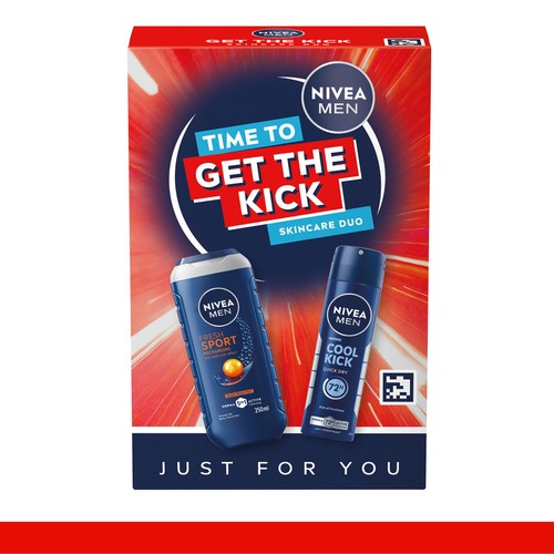 NIVEA MEN Time To Get The Kick Duo Gift Set