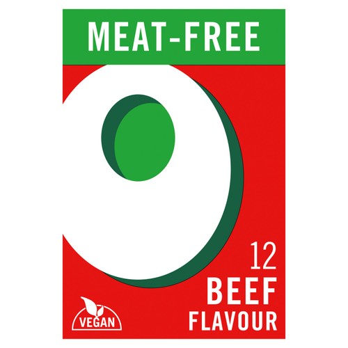 Oxo 12 Vegan Beef Stock Cubes