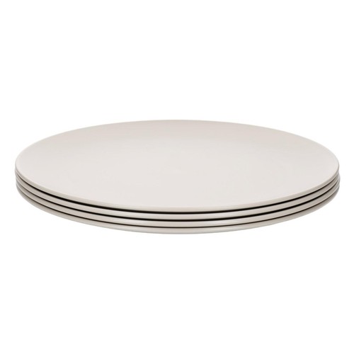 Natural Elements Eco-Friendly Recycled Plastic Dinner Plates