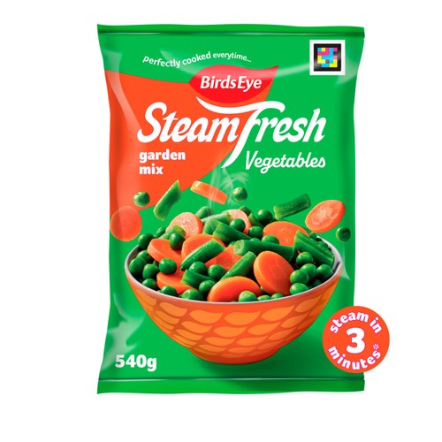 Birds Eye Steamfresh 4 Garden Mix Steam Bags