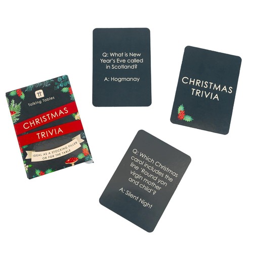 Christmas Trivia Cards Game