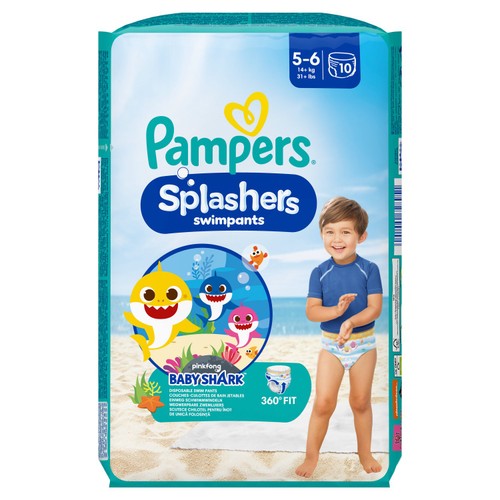 Pampers Splashers Swim Nappies, Size 5-6 (14+kg)