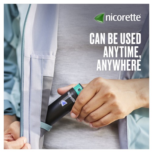 Nicorette QuickMist Mouth Spray, Freshmint Duo, 1 mg (Stop Smoking Aid)