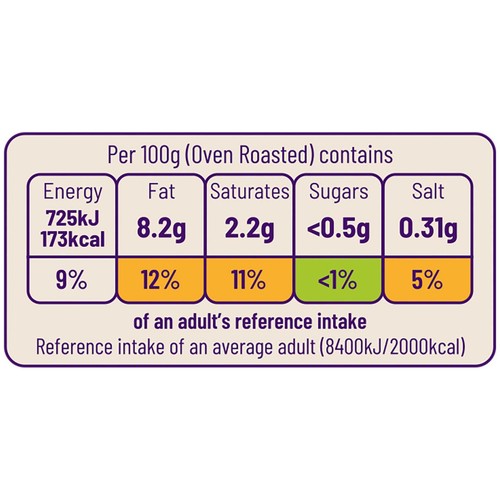 Ocado British Chicken Crown with Salt & Pepper