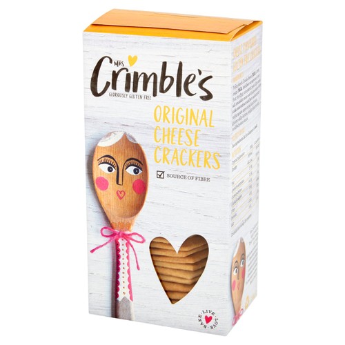 Mrs Crimble's Gluten Free Cheese Crackers