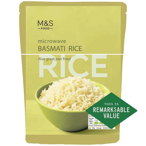 M&S Microwave Basmati Rice