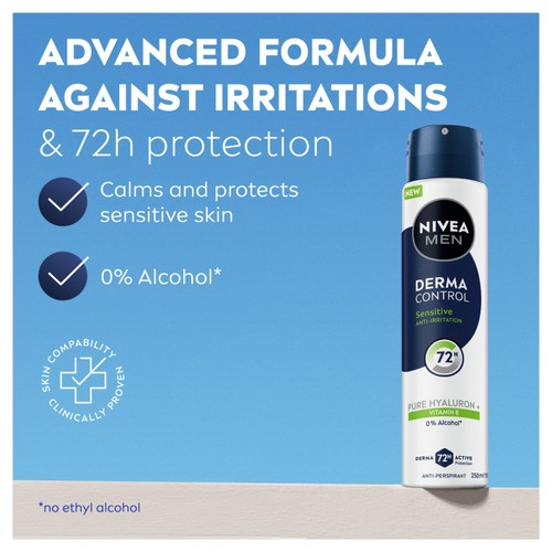 NIVEA MEN Derma Control Sensitive Spray