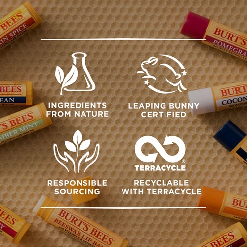 Burt's Bees Moisturising Pomegranate Lip Balm