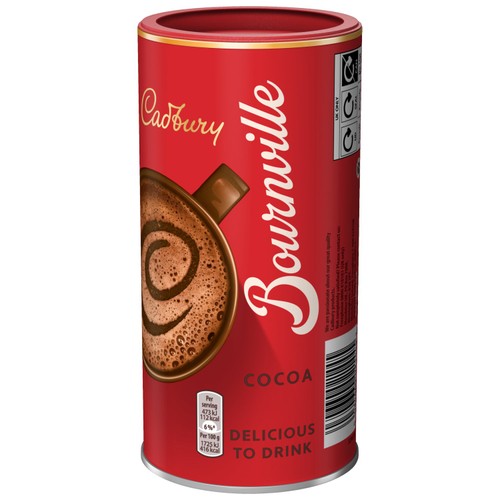 Cadbury Bournville Dark Chocolate Cocoa Powder Tin