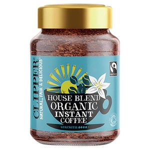 Clipper Fairtrade Organic Rich Roast Instant Coffee