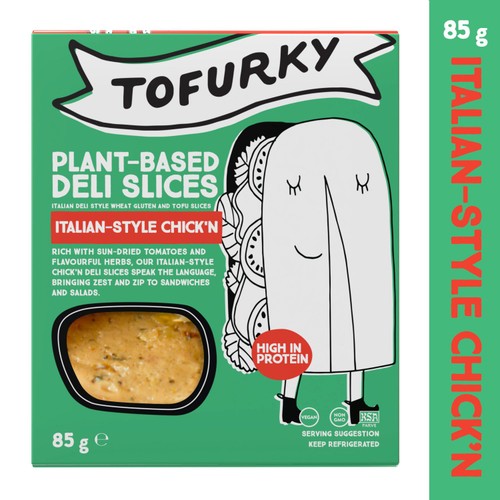 Tofurky Plant Based Deli Slices Italian, Vegan