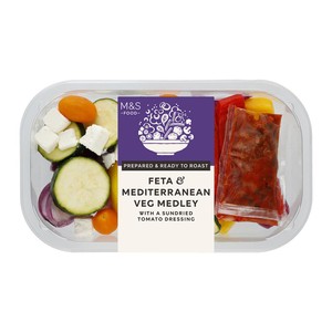 M&S Feta & Mediterranean Style Roasting Veg Medley