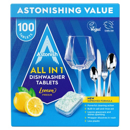 Astonish All in 1 Dishwasher Tablets