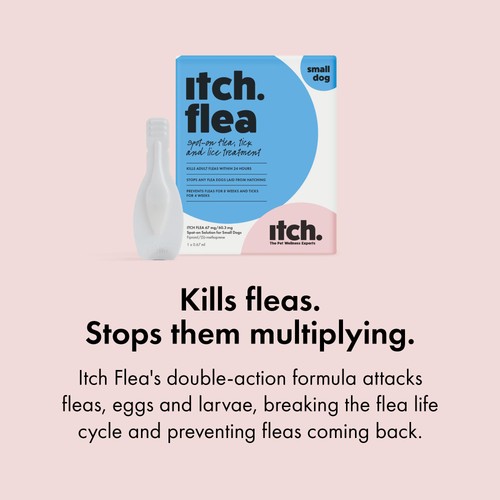 Itch Flea & Tick Treatment for Small Dogs (2-10kg)