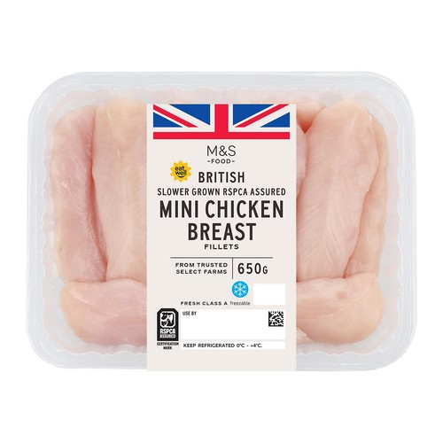 M&S Oakham Gold Chicken Mini Fillets