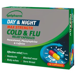 Galpharm Cold & Flu Max Strength Capsules