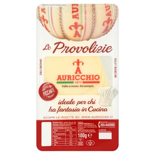Auricchio Thin Sliced Strong Provolone