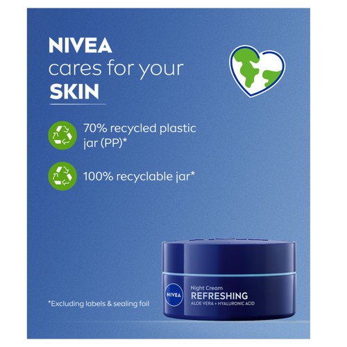 NIVEA Night Cream Face Moisturiser for Normal Skin