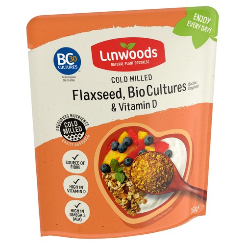 Linwoods Milled Flaxseed, Bio Cultures & Vitamin D