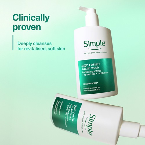 Simple Age Resist+ Facial Wash