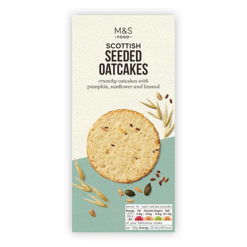 M&S Scottish Seeded Oatcakes