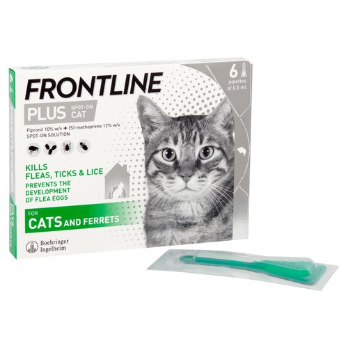 FRONTLINE Plus Flea & Tick Treatment Cat