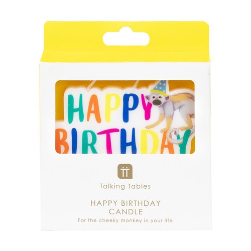 Talking Tables Safari Animal Birthday Candle