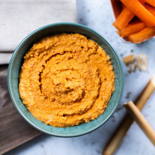 M&S Roasted Red Pepper Houmous
